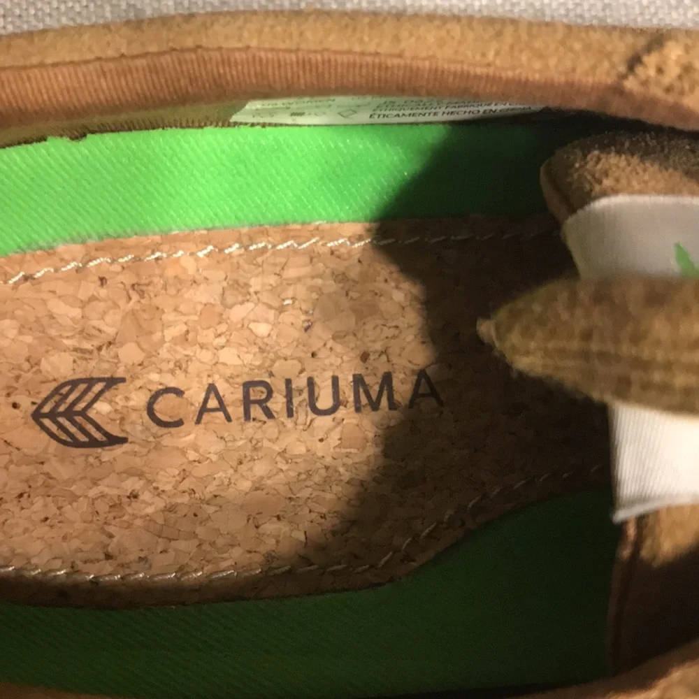 Cariuma suede dark mustard brown sneakers - Picture 5 of 8